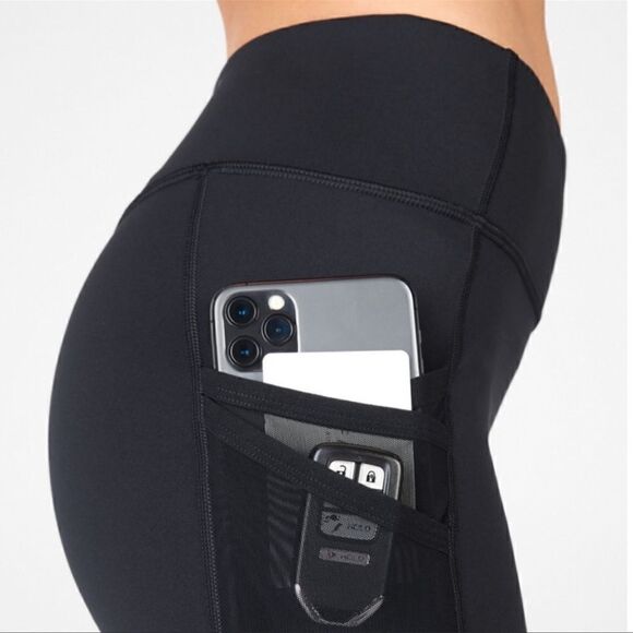 Fabletics Trinity Motion365® High Rise 7/8 Legging SZ Small in Black - Picture 3 of 11